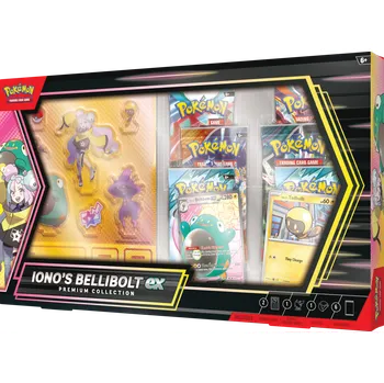 Společenská hra Pokémon TCG: Iono’s Bellibolt ex Premium Collection Sealed: Produkt bude zaslán na adresu zabalený.