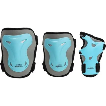 H716 ŠEDO- MODRÁ SOUPRAVA CHRÁNIČŮ NILS EXTREME S