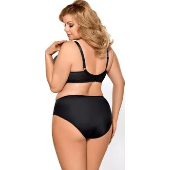 Podprsenka Nevyztužená podprsenka Gorsenia K378 Victoria Černá 80L