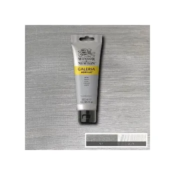 Vodová barva Akrylová barva Galeria 60ml – 617 silver (Akrylová barva Galeria 60ml – 617 silver)