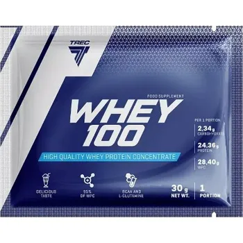 Protein Trec WHEY 100 30 g Dvojitá čokoláda