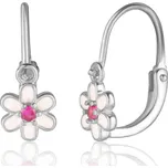 JVD Dětské stříbrné náušnice s rubíny SVLE3159XF6BR00