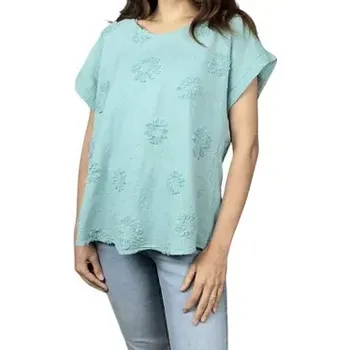 Dámská halenka Dámská halenka/tričko italská móda sv.zelené vel.UNI (XL/XXL)