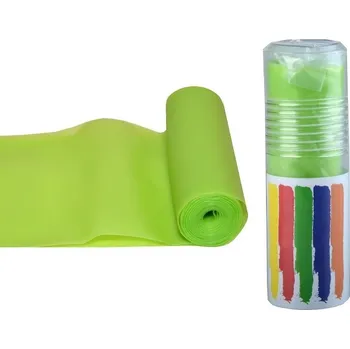 Aerobic band 2,5 m posilovací guma - různé tuhosti Barva: Zelená - Silná