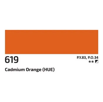 Vodová barva Akrylová barva Rosa 60ml – 619 cadmium orange (Akrylová barva Rosa 60ml – 619 cadmium orange)