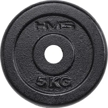Černý litinový kotouč HMS 5 kg