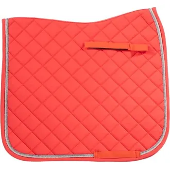 Vybavení pro koně HKM Dečka podsedlová Misty HKM, drezurní, red PONY