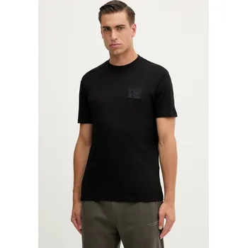 Bavlněné tričko Armani Exchange pánské, černá barva, XM001456 AF10358 XM001456.AF10358 99X, vel. M