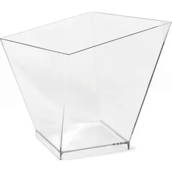 Jednorázové nádobí Alcas Kelímek – Charme 180 ml TRANS – balení 40 ks