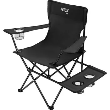 Zahradní lehátko Skládací kempingová židle NILS Camp NC3301 černá