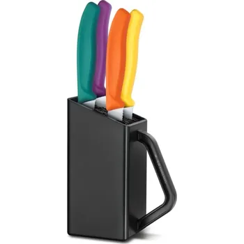 Sada nožů Victorinox Swiss Classic 6.7126.4C1, steak & pizzaknife 4 nože+block