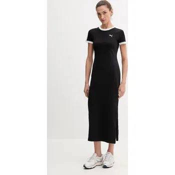 Dámské šaty Šaty Puma černá barva, midi, 632140 99X, vel. L