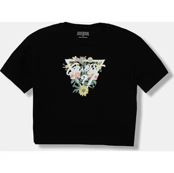 Dětské tričko Guess J5YI45.K6YW4.9BYA černá 99X, vel. 158-166