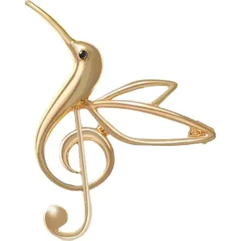 Brož Gaira® Brož Kolibřík 3482, Barva zlatá