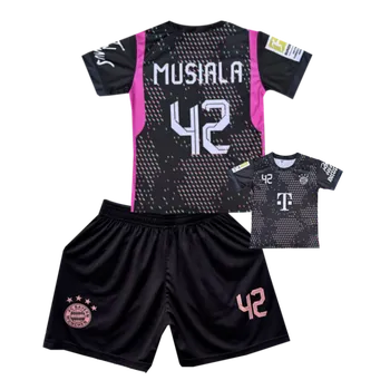 Fotbal Numberoplus Dětský fotbalový dres komplet FC Bayern 23/24 - Jamal Musiala 42 Velikost: 10-let (vel.134)