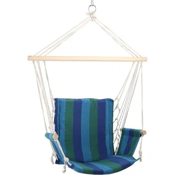 Houpací síť Brazilské křeslo NILS Camp NC3102 modré