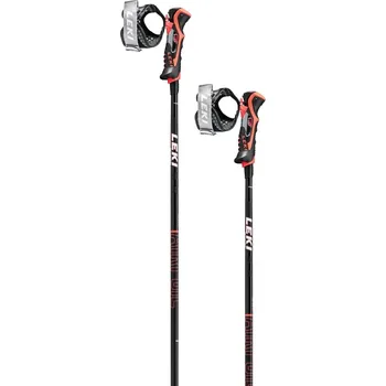 Sjezdové lyžování Leki Airfoil 3D - black/dark anthracite/bright red