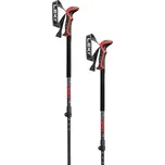Leki Haute Route 3 - dark anthracite/dark red/black 110-150