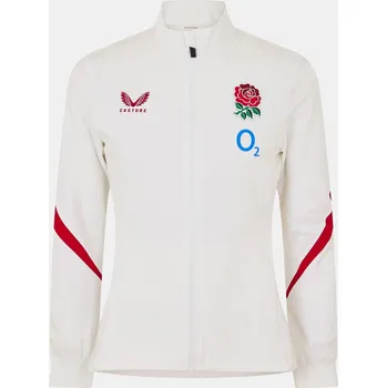 Dámská větrovka Bunda Castore White Red 1157205 14 (L)