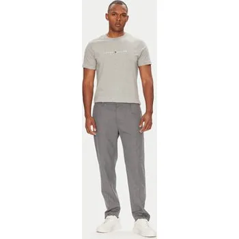 Pánské oblečení Tommy Hilfiger T-Shirt UM0UM03525 Šedá Regular Fit S
