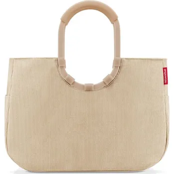 Kabelka Nákupní taška Reisenthel Loopshopper L Frame Cord sand