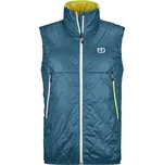 Ortovox Swisswool Piz Vial Vest Men's - petrol blue
