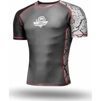 Oblečení pro bojové sporty Tričko DBX Bushido R-121H Warrior L