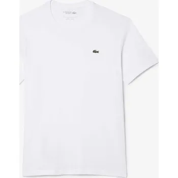 Pánské tričko Tričko Lacoste White 001 1157540 S