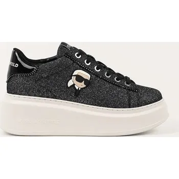 Dámské tenisky Kožené tenisky Karl Lagerfeld ANAKAPRI dámské, černá barva, KL63531N KL63531N.G0S 99X, EUR 39