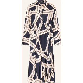 Dámské šaty Opus Dámské Šaty Werano Iane, tmavě modrá / režná, 34