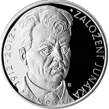 Stříbrná mince 200 Kč k 100. výročí založení Junáka 2012 Proof