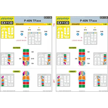 Plastikový model Eduard 1/48 P-40N Tface (EDUARD)