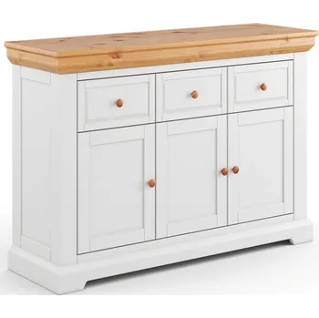 Komoda Komoda do obývacího pokoje (typ 42) RONE bílá/borovice