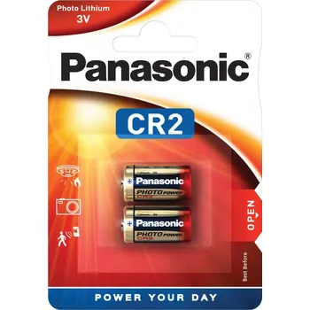 Baterie lithiová Panasonic CR2, 3 V BL 2 ks
