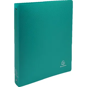 EXACOMPTA Kroužkový pořadač P 4 kroužky 15 mm DIN A4 tmavě zelený