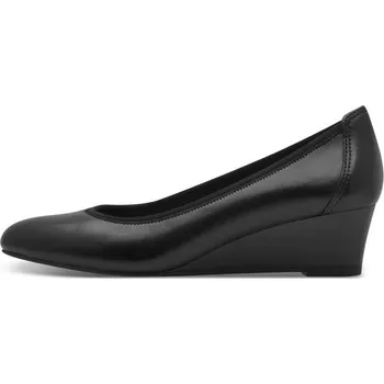 Dámské polobotky Tamaris polobotka klínek 22320 Black leather, velikost 38