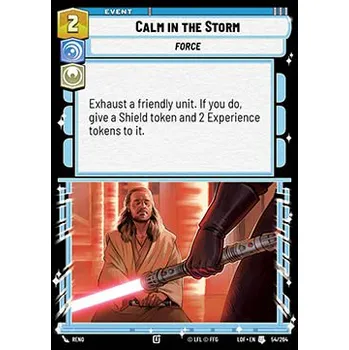 Karetní hra Calm in the Storm 054/264 - Legends of the Force Typ karty: Foil