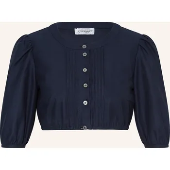 Grasegger Dámská Dirndl Halenka Emma, tmavě modrá, 46