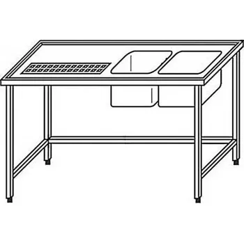 Jídelní stůl Výčepní stůl 2000x700x900