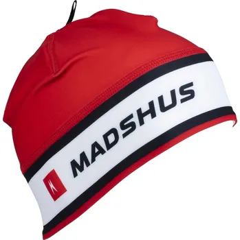 Čepice Madshus Race Beanie - Red/White
