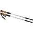Nordic walkingová hůl Verk 14008-S stříbrné 135 cm