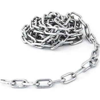 Bojový sport Pozinkovaný řetěz DBX BUSHIDO k boxovacímu pytli - 6 mm, 1 m