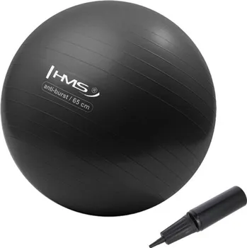 Gymnastický míč Gymnastický míč HMS YB02N 65 cm černý