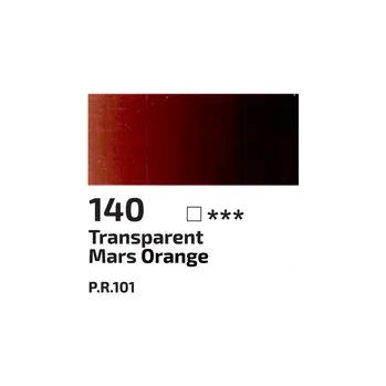 Výtvarná barva Olejová barva Rosa 45ml – 140 mars orange transparent (Olejová barva Rosa 45ml – 140 mars orange transparent)