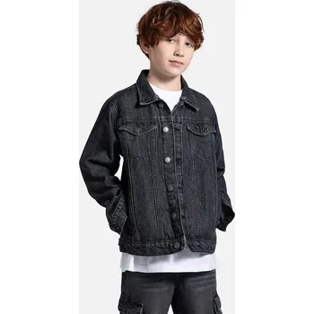 Pánský bomber Džínová bunda Coccodrillo WC5152301JCB šedá 90X, vel. 140