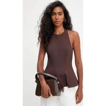 Dámská halenka Halenka Answear.LAB PK.3277.TOS hnědá 88X, vel. M