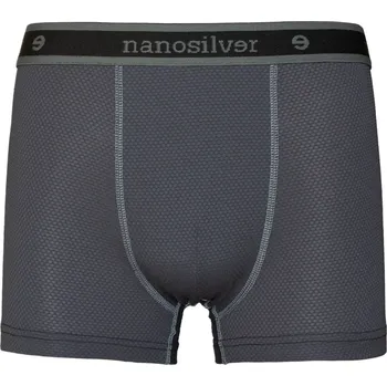 Pánské termo spodní prádlo NANO SILVER boxerky THERMO anthracite grey - 2XL