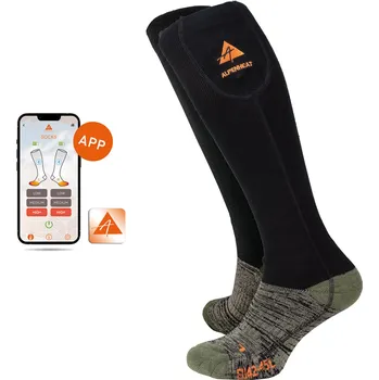 Sjezdové boty Alpenheat Fire Wool Socks with App 36-38