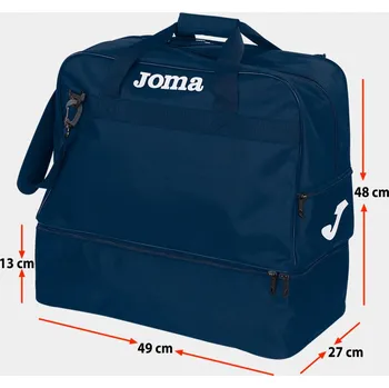Sportovní taška JOMA SPORTOVNÍ TAŠKA S BOTNÍKEM - Tmavě modrá - velikost S