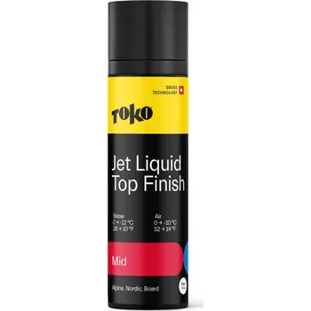 Lyžařský vosk Toko Jet Liquid Top Finish Mid - 70ml 70ml